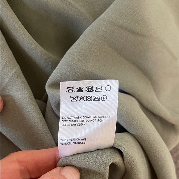 Reformation Embry Orange Grove Midi dress size 8 - Picture 8 of 9